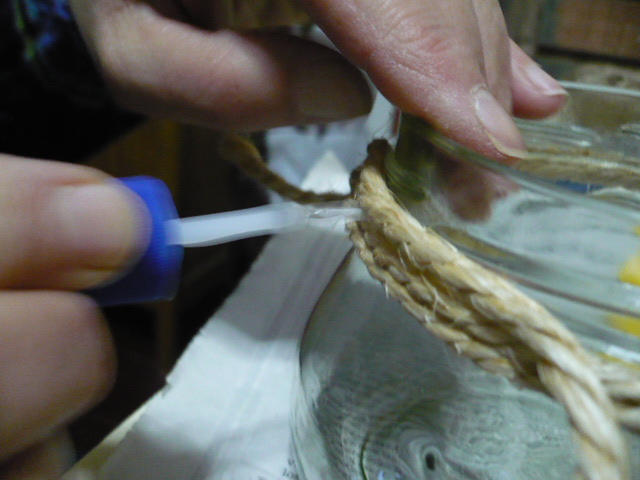 Como hacer un portavelas, con tarro reciclado.