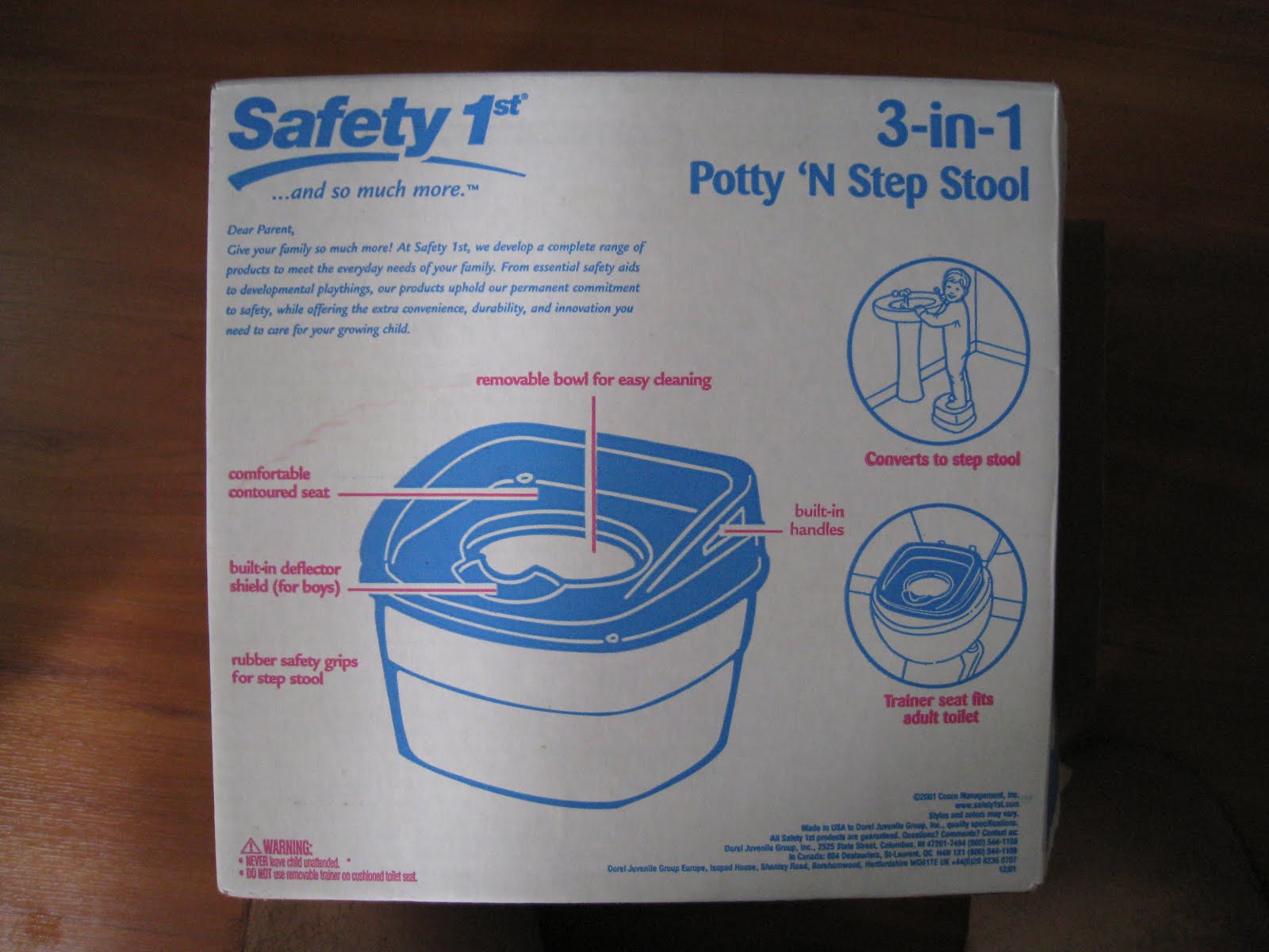 My Zakka Shop Used Safety 1st 3in1 Potty ‘N Step Stool