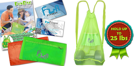 Mesh Beach Bag Giveaway - Perfect for All Sports  #funbag