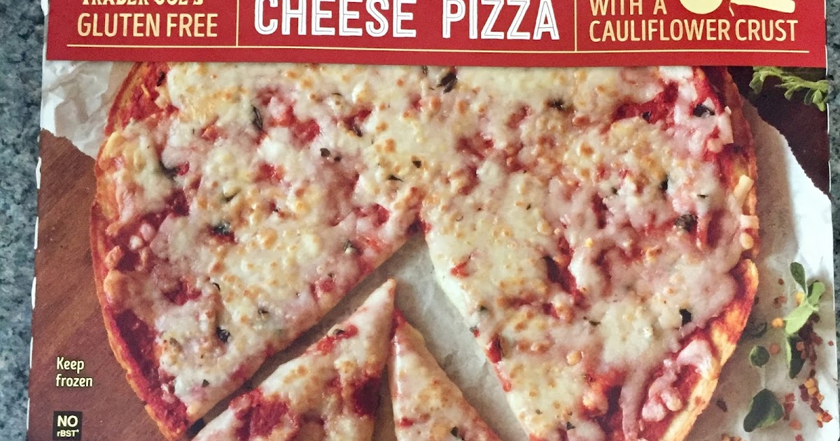 Trader Joe's GlutenFree Cheese Pizza With a Cauliflower Crust