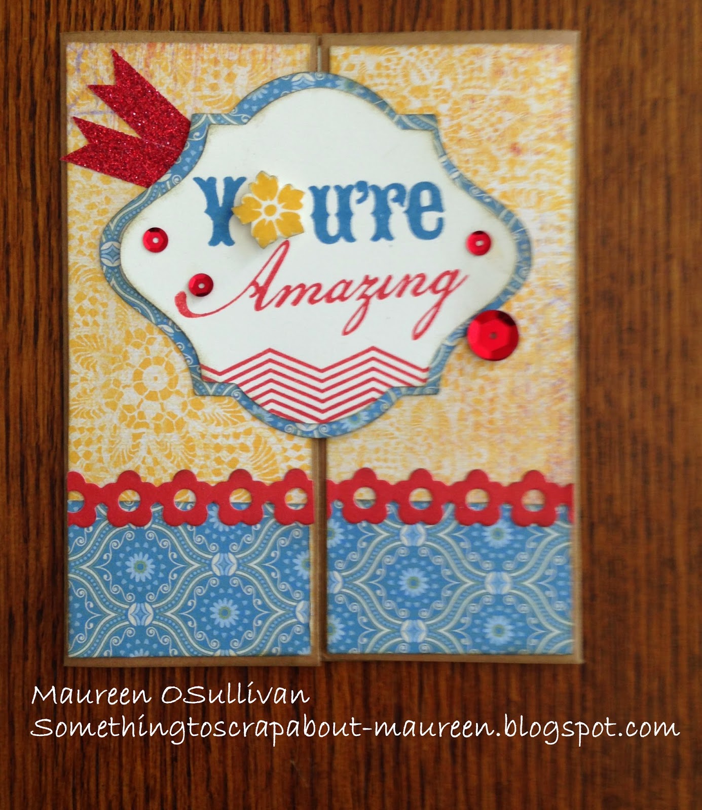 Let's Give 'em Something to Scrap About! CTMH Jubilee Card