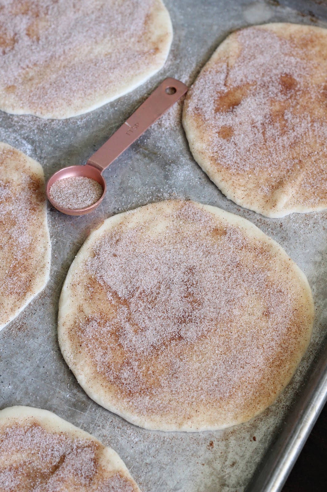 Cinnamon Sugar Wedges with Cream Cheese Dip Eat Cake For Dinner