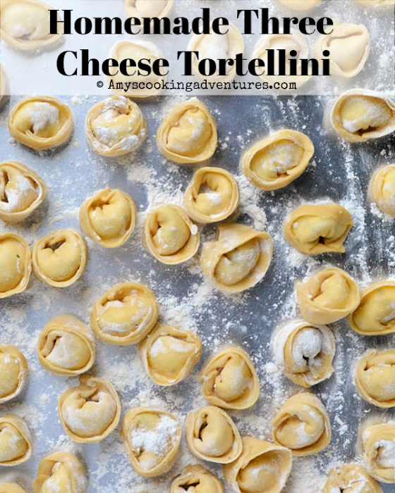 Three Cheese Tortellini Bake