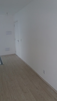 Pintura com o apartamento vazio no Cambuci SP