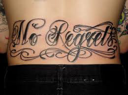 Tattoo Writing Generator