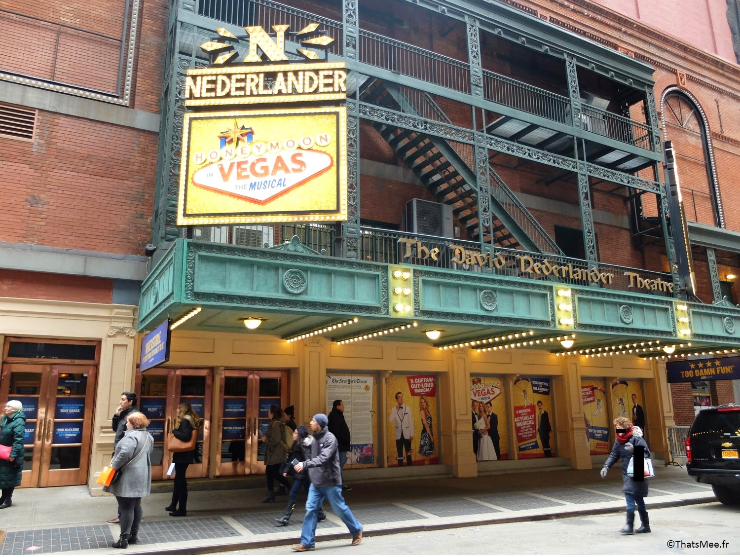 The David Neverland Theatre Broadway New-York City comédie musicale show Tony Danza Honeymoon in Vegas