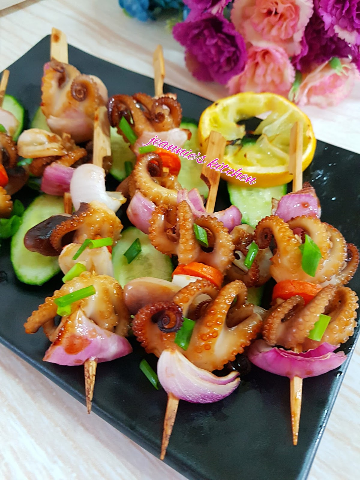 Jeannie62 Kitchen AIRFRY CHARRED BABY OCTOPUS