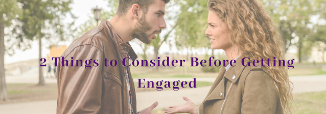 2 Major Things to Consider Before You Get Engaged - male and female talking - Wedding blog - Weddings by K'Mich - Wedding planners - Philadelphia PA