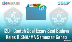 Lengkap - 120+ Contoh Soal Essay Seni Budaya Kelas 11 SMA/MA Semester Genap Terbaru Lengkap - 120+ Contoh Soal Essay Seni Budaya Kelas 11 SMA/MA Semester Genap Terbaru
