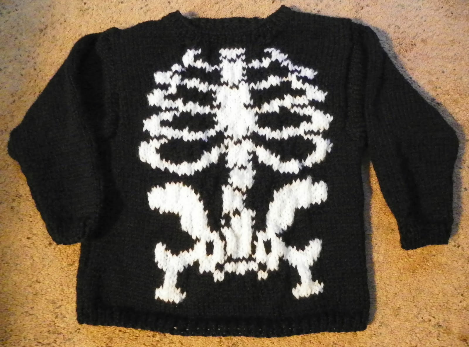 I Made This! Dem bones, dem bones, dem dry...er....knitting bones!
