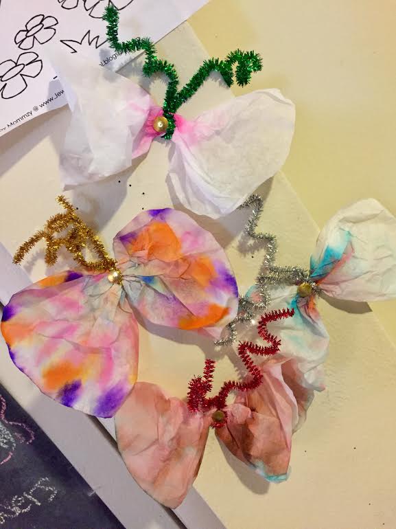 In Praise of Play Mad Science Monday Study of Chromatography & Butterfly Craft