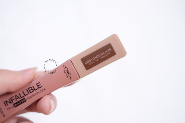 Review & Swatch : L'Oreal Les Infallible Pro Matte Liquid Lipstick + NEW Les Chocolats by Jessica Alicia