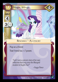 My Little Pony Magic Wings High Magic CCG Card