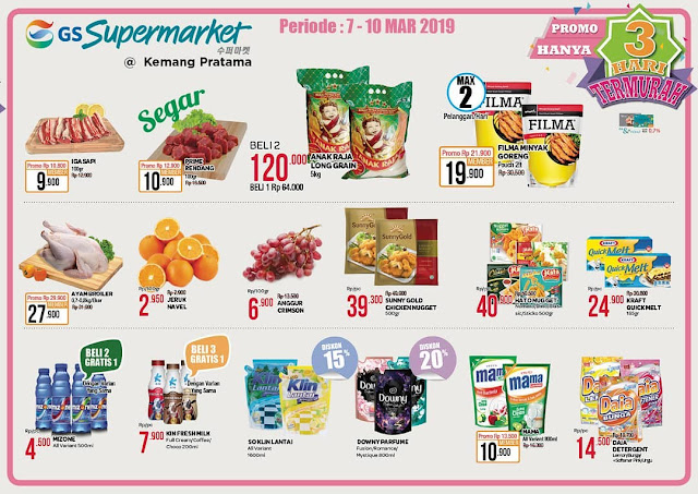 #GSSupermarket - #Promo #Katalog JSM Periode 08 - 10 Maret 2019