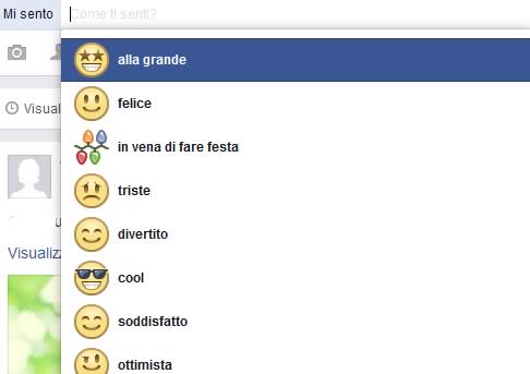 Aggiungere Il Proprio Stato D Animo E Cosa Si Sta Facendo Su Facebook Oggi E Un Altro Post