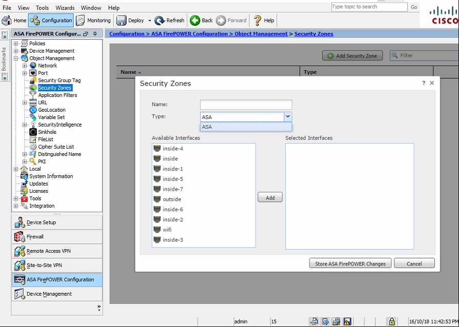 My Cybersecurity Journal Cisco ASA FirePOWER Traffic Redirection