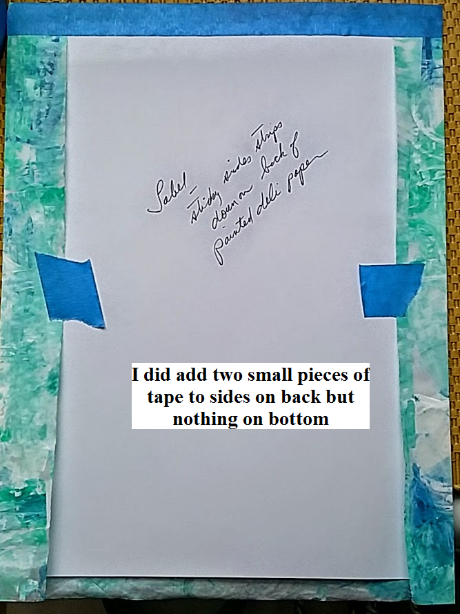 Too many hobbies! Inkjet printing onto painted deli paper Step by Step