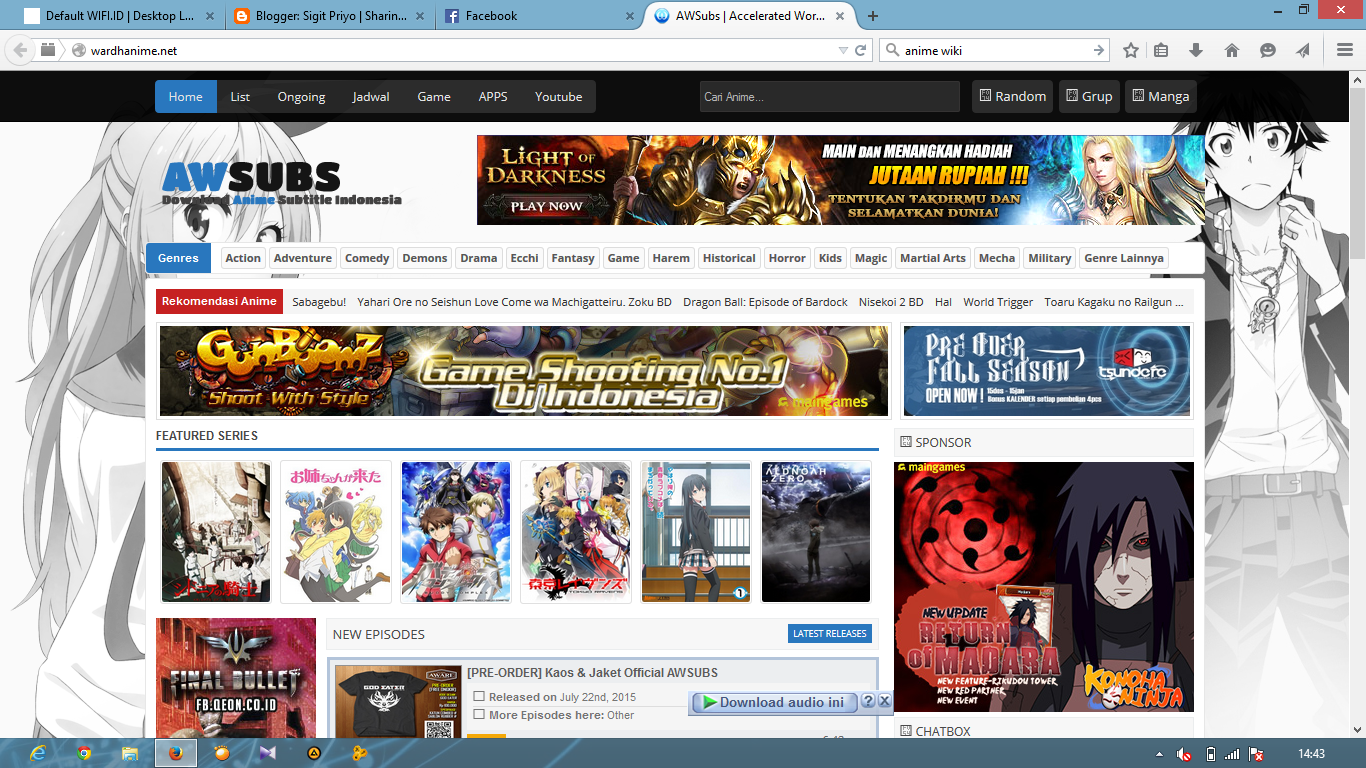 11 Situs Download Anime Subtitle Indonesia Terbaik dan ...