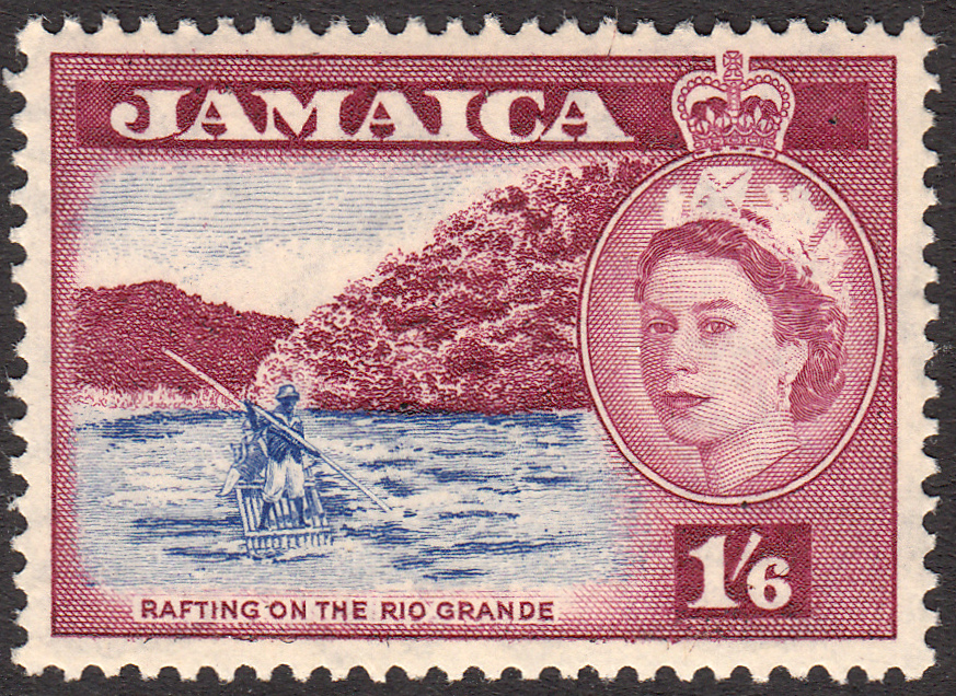 Engraved Stamps! Jamaica 1956 Definitives