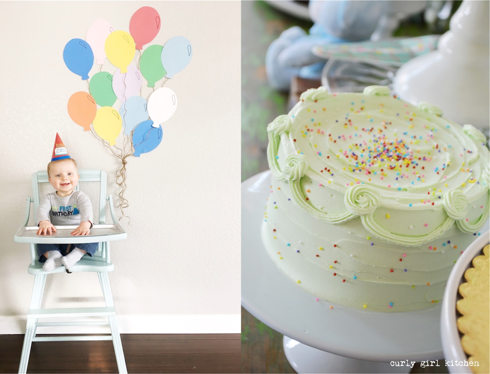 Curly Girl Kitchen Griffin S First Birthday