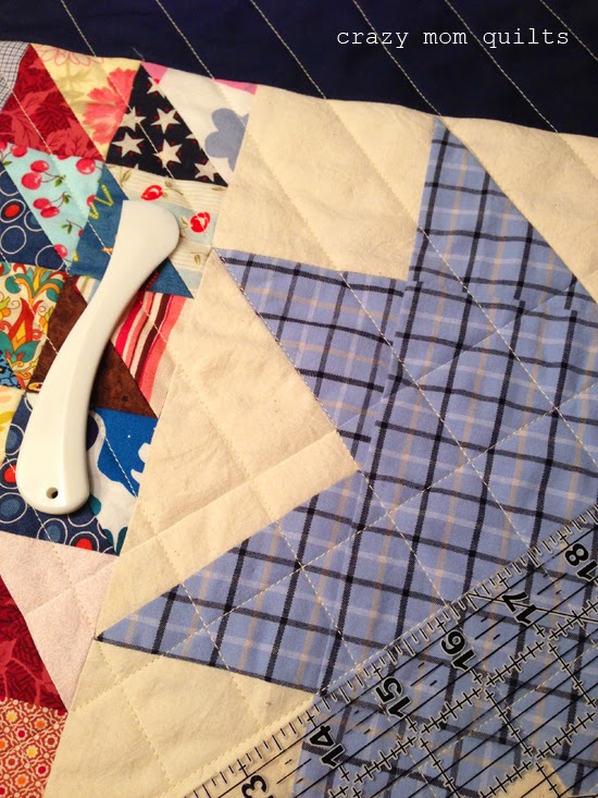 crazy mom quilts Machine Quilting 101 marking your quilt