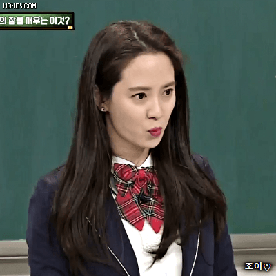 180324 아는형님 송지효 미모.gif | 인스티즈