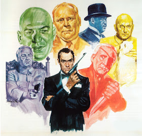The Geeky Nerfherder: Movie Poster Art: James Bond - The 1970's
