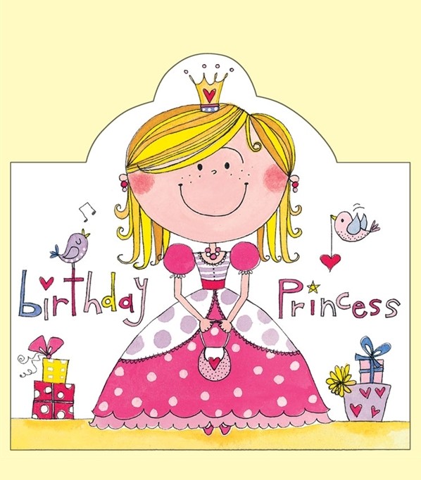 Beautiful Birthday Card for Princess ~ Send Everyday