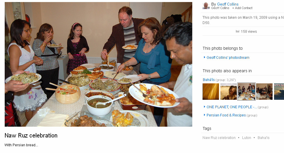 Naw Ruz Party - Luton | Baha'i Culture