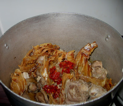 Cooking banga afang soup with step by step pictures 01