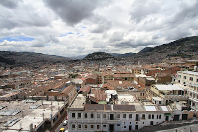 Views from Basilica of the Nacional Vow - Quito