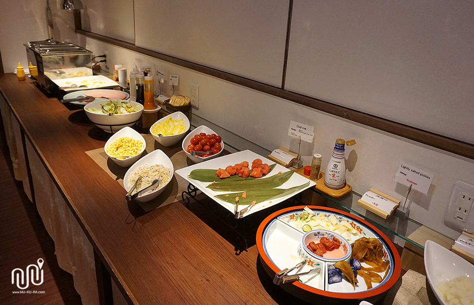 อาหารเช้า Takaragawa onsen