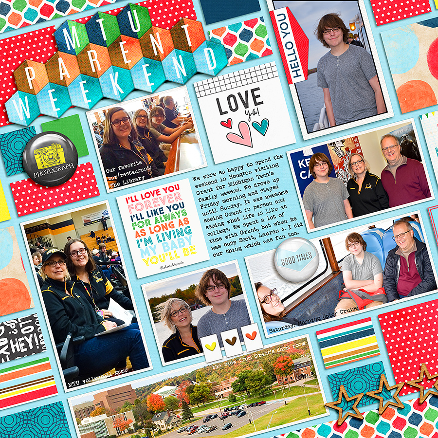 Barbara's Cre8ive Escape Parent Weekend at MTU