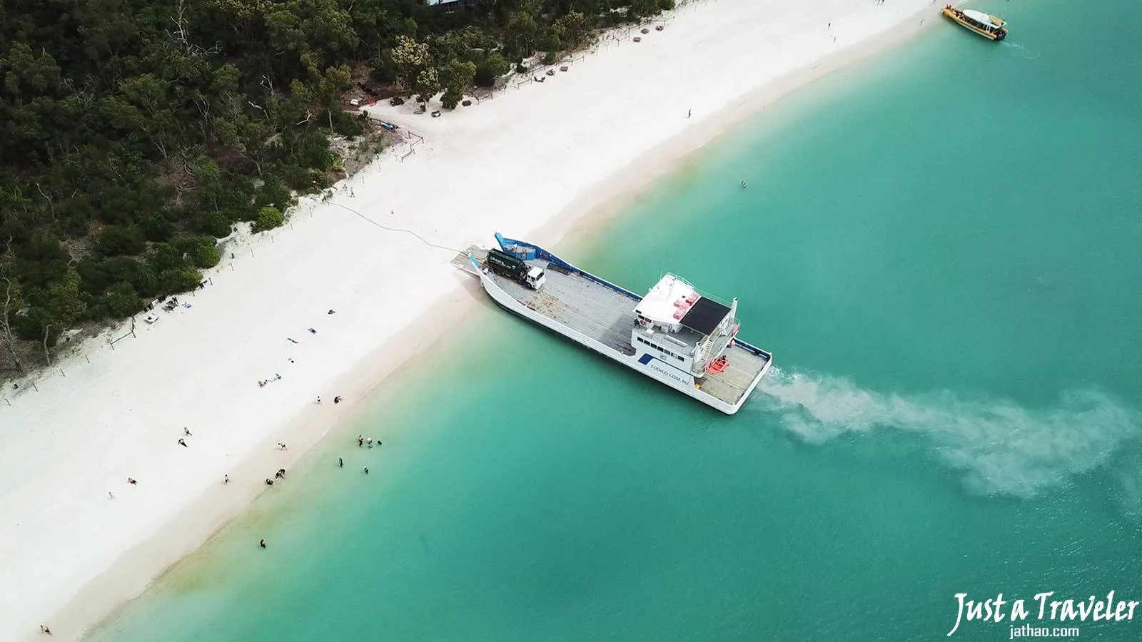 澳洲-聖靈群島-白天堂沙灘-白天堂海灘-景點-推薦-攻略-交通-自由行-遊記-必玩-必去-必遊-行程-一日遊-半日遊-旅遊-Whitsundays-Whitehaven-Beach-空拍