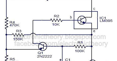 lamp flasher using ic lm395