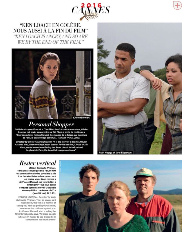 All About Robsten: Kristen su Gala Croisette -scans