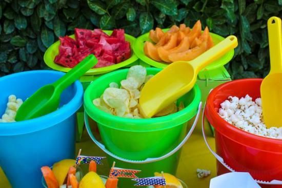 beach theme pool party