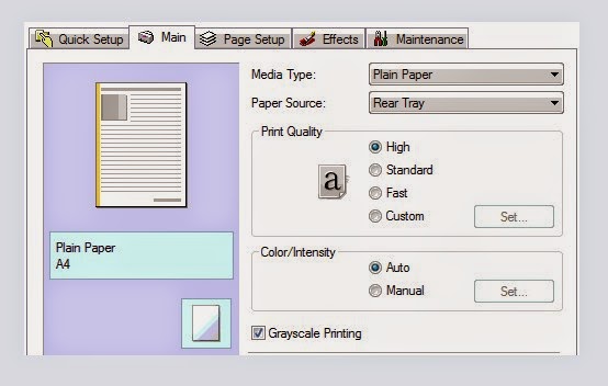 Cara Mengatasi Printer Epson L120 Hasil Print Putus Putus