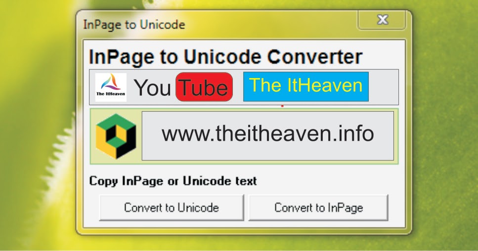 inpage to unicode converter software free download inpage to unicode converter software free download