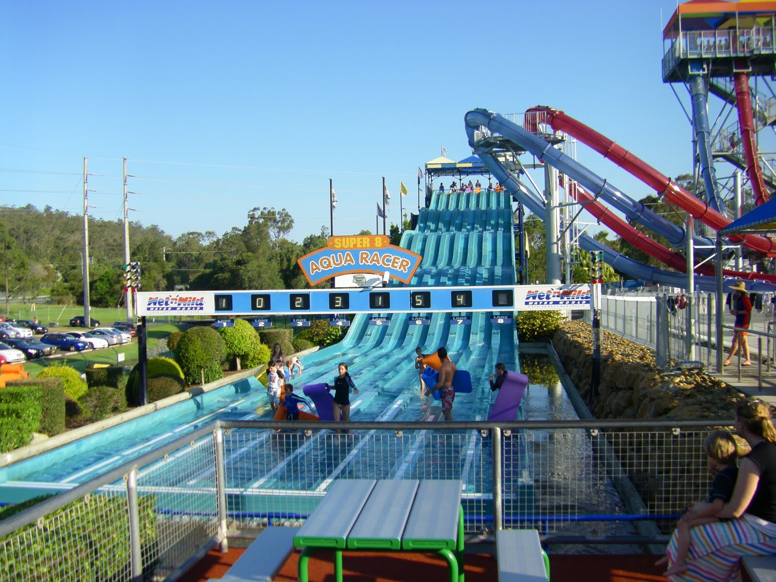 The Parkers Wet and Wild GOLD COAST THEME PARKS QLD The Parkers Wet and Wild GOLD COAST THEME PARKS QLD