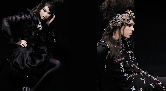 Karl Lagerfeld tribute to Amy Winehouse style