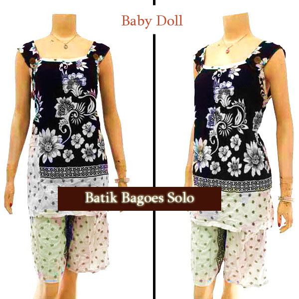 Koleksi Baju  Tidur Baby  Doll  Batik  Bagoes Solo
