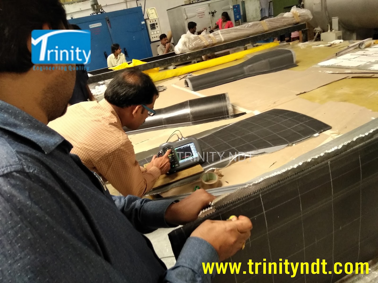 Composite Materials Ultrasonic testing Inspection Trinity NDT