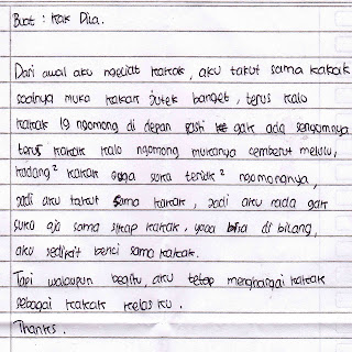 Contoh Surat Untuk Kakak Osis Yang Galak Kumpulan Surat Penting