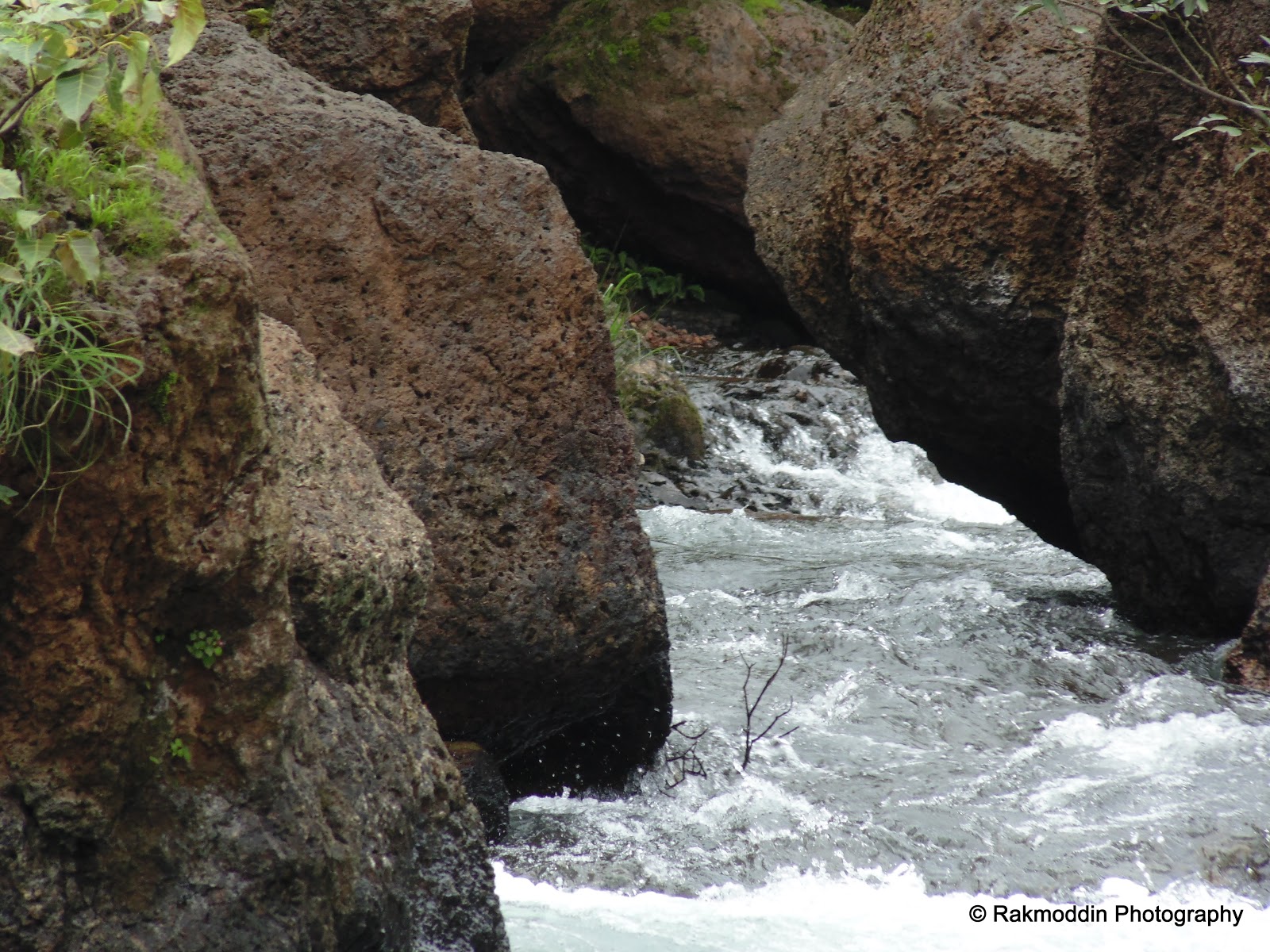 Thoseghar waterfalls in Satara during the monsoon