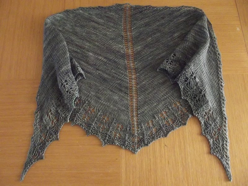 Dragon Scales Shawl