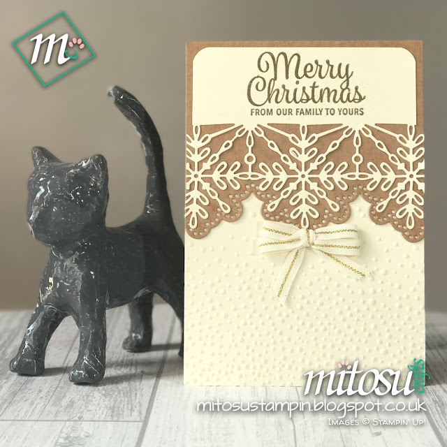 Stampin' Up! Snowflakes Sentiments & Swirly Snowflakes Bundle from Mitosu Crafts UK Online Shop