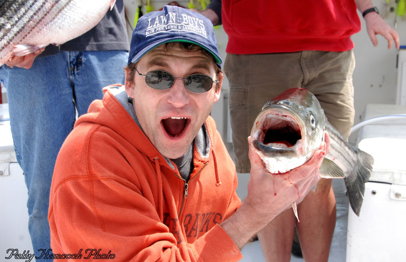 Artists The season of cruises and head boat fishing Rockfish