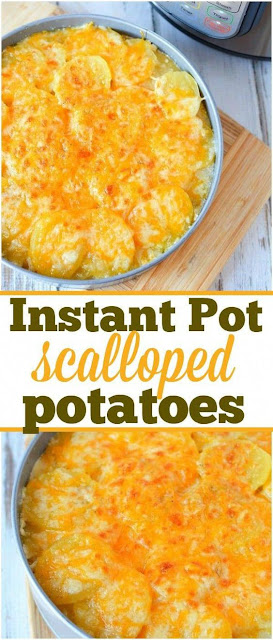 Instant Pot Scalloped Potatoes