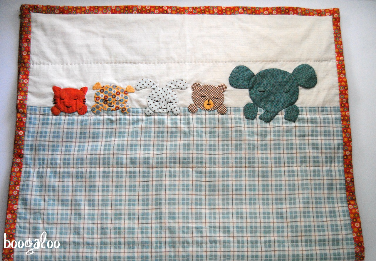 boogaloo a blanket for baby Dylan